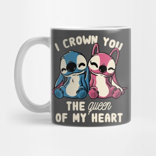 I Crown You The Queen Of My Heart Cute Lover Gift Mug